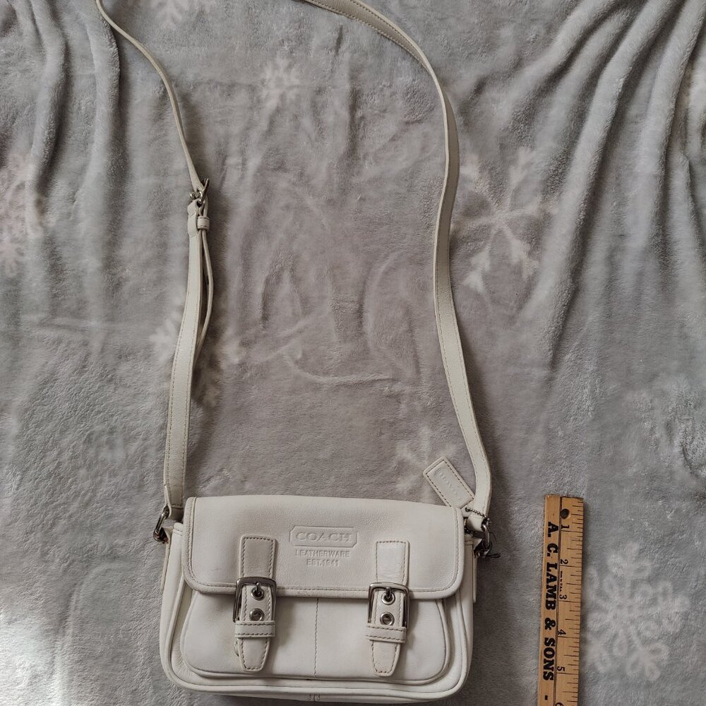 Coach Small Leather Crossbody  late 90s Bleeker - Excellent Condition